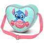 Karactermania Sac à Bandoulière Lilo & Stitch Bleu en forme de cœur