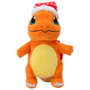 JAZWARES Peluche Pokemon Charmander 20cm - Thème Noël / Collection Vacances - Jouet Souvenir