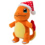 JAZWARES Peluche Pokemon Charmander 20cm - Thème Noël / Collection Vacances - Jouet Souvenir