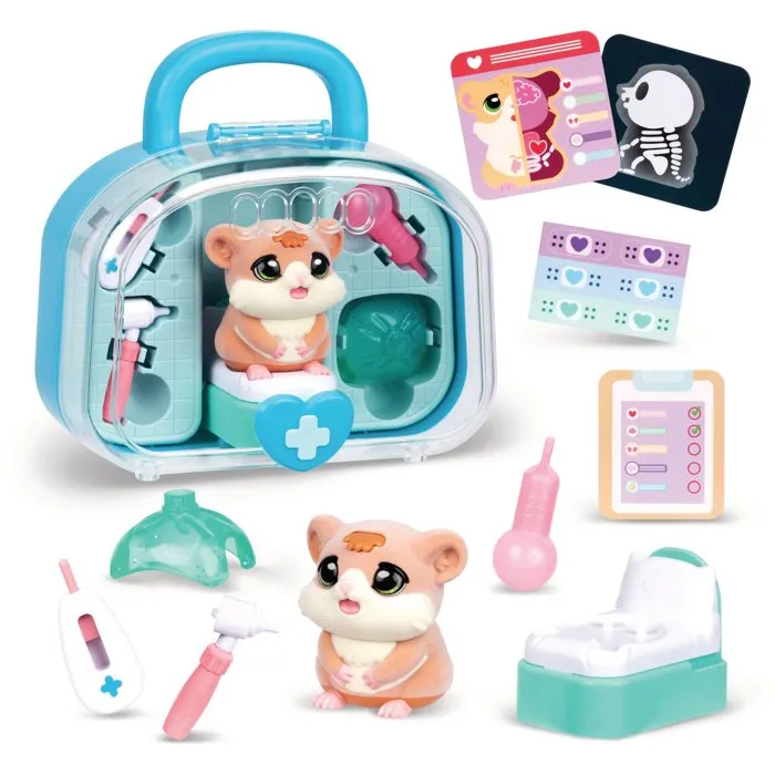 Little Live Pets Hamster Ouchies Kit vétérinaire et accessoires de soins