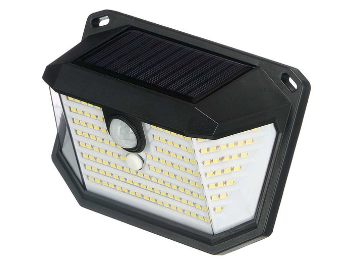 IBERGARDEN Lampe solaire LED 120LM Noir