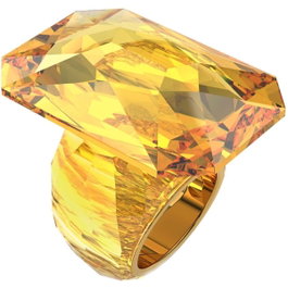 Swarovski Bague Lucent en Cristal Jaune