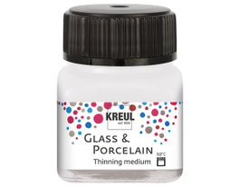 Kreul Diluant pour peinture sur verre et porcelaine GLASS&PORCELAIN 20ml
