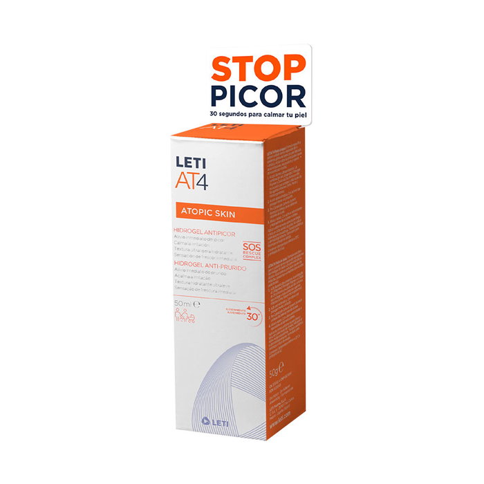 Leti Pharma LETIAT4 Hydrogel Anti-Démangeaisons 50 ml