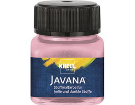 Kreul Peinture textile Javana opaque rose 20ml