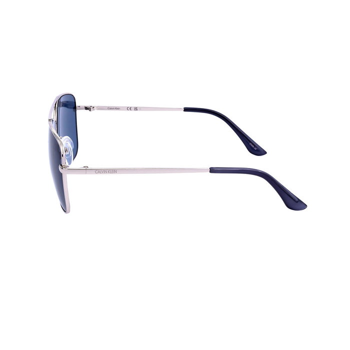 Calvin Klein CK19136S 045 Lunettes de Soleil Navigator Métal Homme 57-15-135 mm UV400 Catégorie 3