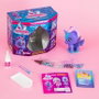 Crystalverse Classic Figura Unicornio Galáctico 11 cm avec 1500 Cristaux - Collection Aléatoire