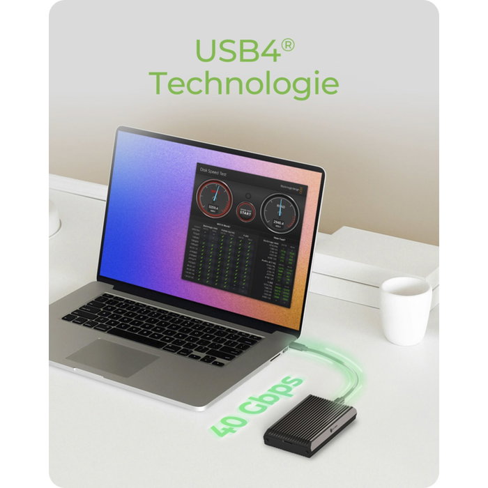 Icy IB-1920M-C42 Boîtier M.2 NVMe USB4