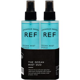 Ref Stockholm Duo Ocean Set Coffret Soins Cheveux: Laque Fixation Douce et Soieuse, Eau de Mer No.303, 100 ml + 175 ml