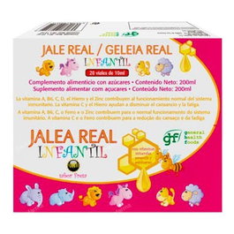 GHF Jalea Real Infantil 20 flacons de 10 ml