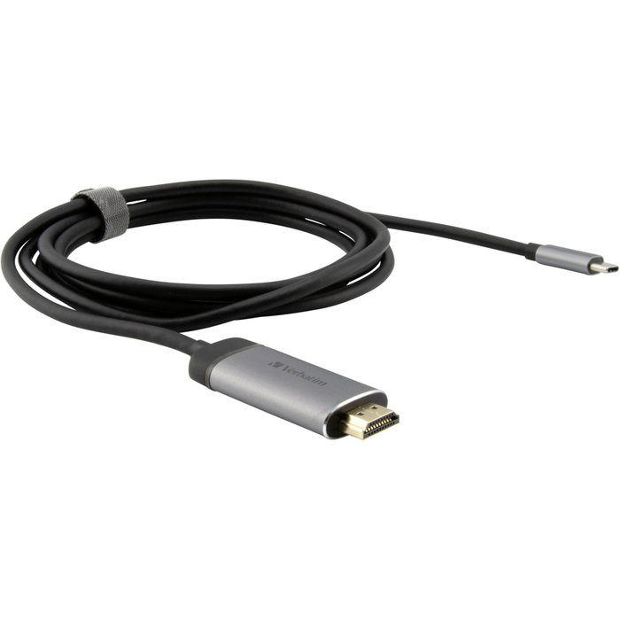 Verbatim Adaptateur USB-C vers HDMI 4K, Câble 1,5 m Verbatim Adaptateur USB-C vers HDMI 4K, Câble 1,5 m