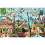 Ravensburger Puzzle 5000 pièces Carte Postale des Monuments