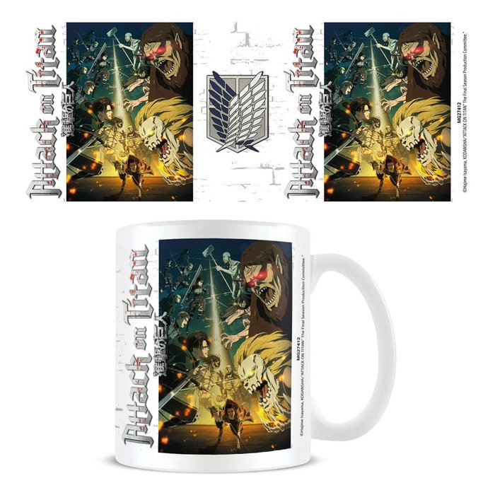 Pyramid International Mug Attack on Titan Special Ops Squad vs Titans Pyramid International Mug Attack on Titan Special Ops Squad vs Titans