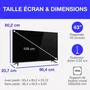 Continental Edison CELED43SVQLD25B6 - TV QLED 43" (109 cm) - UHD 4K Smart VIDAA - 3xHDMI, 2xUSB, Wi-Fi, Bluetooth