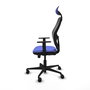 Piqueras Y Crespo Chaise de bureau Jorquera, Bleu clair et Noir, Sincro/Traslack