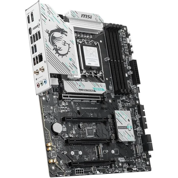 MSI B860 GAMING PLUS WiFi - Carte mère ATX Intel B860 (LGA 1851, DDR5, Wi-Fi 7, 5 Gigabit Ethernet, M.2)