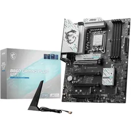 MSI B860 GAMING PLUS WiFi - Carte mère ATX Intel B860 (LGA 1851, DDR5, Wi-Fi 7, 5 Gigabit Ethernet, M.2)