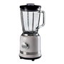 Ariete 585/01 Blender de cuisine moderne avec bol en verre 1,5 L, 4 vitesses et fonction pulse, blanc