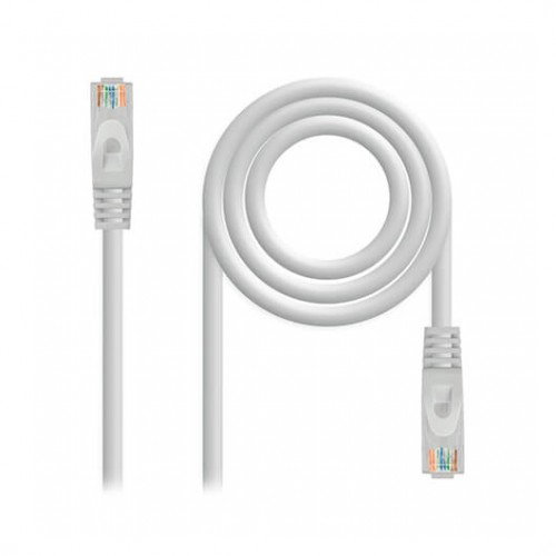 Nanocable 10.20.1801-L150 Câble RJ45 CAT6A U/UTP 1.5m Gris - Latiguillo LSZH Haute Performance
