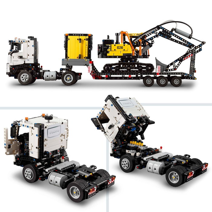 LEGO Technic 42175 Volvo FMX Truck & EC230 Electric Excavator avec station de recharge