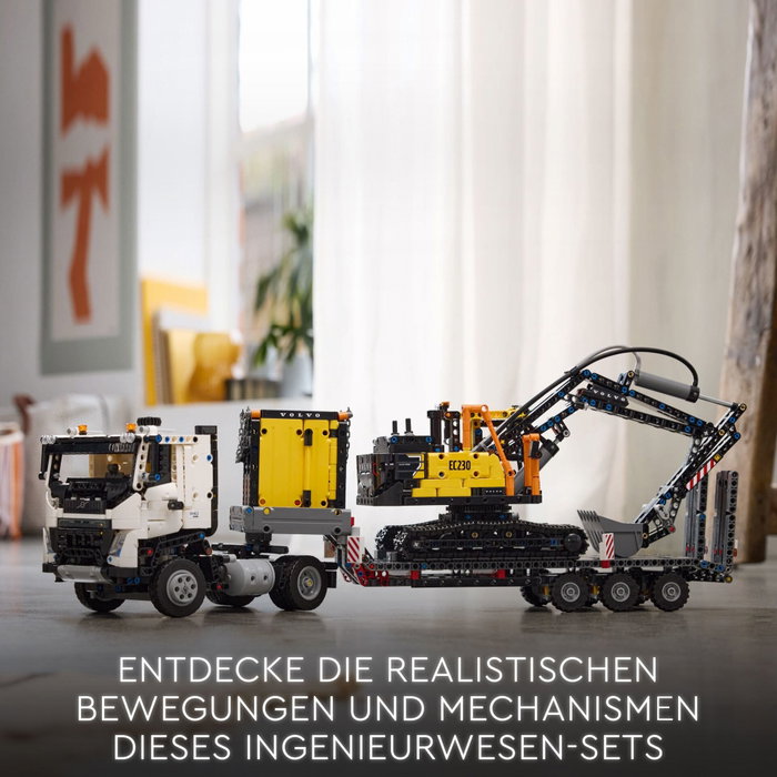 LEGO Technic 42175 Volvo FMX Truck & EC230 Electric Excavator avec station de recharge