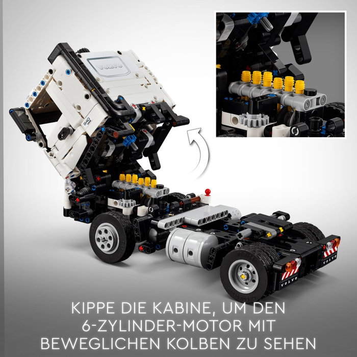 LEGO Technic 42175 Volvo FMX Truck & EC230 Electric Excavator avec station de recharge