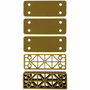 ABUS Verrou VD6 Exclusiv Bouton/Cylindre 45 mm Bronze