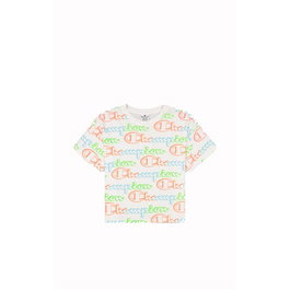 T-shirt à manches courtes femme Champion Crewneck Croptop Blanc