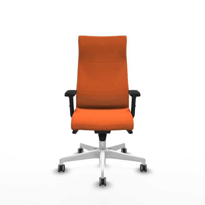 Piqueras Y Crespo Fauteuil Albacete Orange avec Mécanisme Synchrone et Bras 2D Piqueras Y Crespo Fauteuil Albacete Orange avec Mécanisme Synchrone et Bras 2D