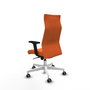 Piqueras Y Crespo Fauteuil Albacete Orange avec Mécanisme Synchrone et Bras 2D