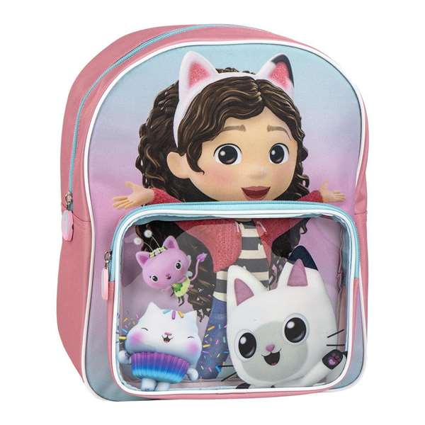 Cerdá - Mochila Infantil Gabby's Dollhouse - Sac à dos enfant licorne rose - Dimensions : 2.5 x 3.0 x 1.2 cm Cerdá - Mochila Infantil Gabby's Dollhouse - Sac à dos enfant licorne rose - Dimensions : 2.5 x 3.0 x 1.2 cm