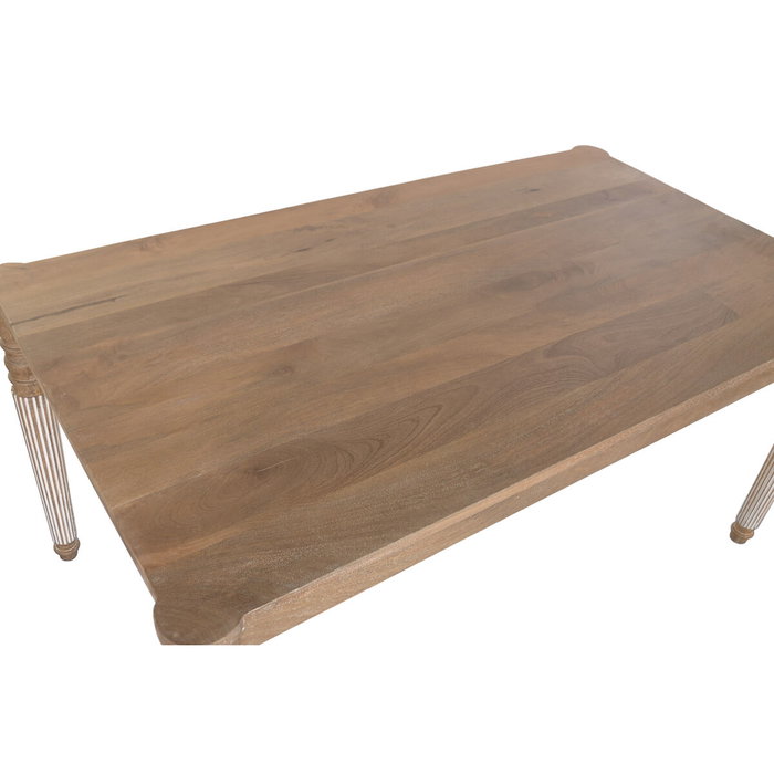 Home ESPRIT Table de Salle à Manger Marron Bois de manguier 160 x 90 x 76 cm