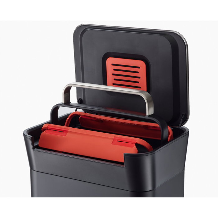 Joseph Joseph Titan 30L Black Trash Compactor Joseph Joseph Titan 30L Black Trash Compactor