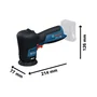 Bosch Professional Polisseuse orbitale sans fil GPO 12V-77, 12 V avec plateau support et tampon à polir 77 mm pour petits travaux et peintures usées