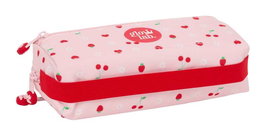 Glowlab Portatodo triple "Frutitas" avec élastique - Boîte de rangement 22x8,5x6 cm - Âge recommandé : 36 mois
