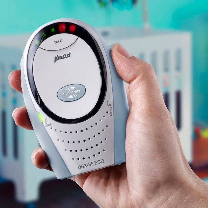Alecto Babyphone DECT DBX-85 ECO, Bleu Alecto Babyphone DECT DBX-85 ECO, Bleu