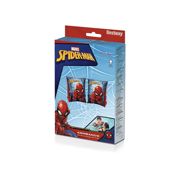 Brassards Gonflables Bestway Marvel Spiderman 23x15 cm 3 à 6 Ans 98001 Brassards Gonflables Bestway Marvel Spiderman 23x15 cm 3 à 6 Ans 98001