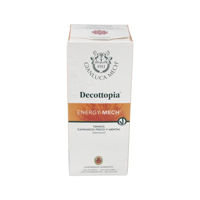 Decottopia Energy-Mech 500 ml - Complément énergétique à base de plantes, avec Ginseng et Guarana Decottopia Energy-Mech 500 ml - Complément énergétique à base de plantes, avec Ginseng et Guarana