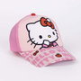 Cerdá Toalla avec saquet et bonnet Hello Kitty 33x27x7 cm Serviette de bain enfant licence