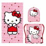 Cerdá Ensemble serviette, sac et casquette Hello Kitty Rose