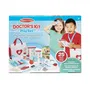 Melissa & Doug Coffret Docteur - Jeu d'imitation médical pour enfants dès 3 ans avec 25 accessoires réalistes (stéthoscope, otoscope, sac de rangement)