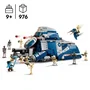 LEGO Star Wars 75435 Jeu de Construction MTT des Séparatistes de la Bataille de Felucia, 976 Pièces avec Minifigurines