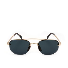 David Beckham 1078/S 06J 150 mm Lunettes de Soleil Homme Monture Rectangulaire Acier Inoxydable UV400