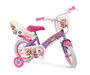 Toimsa Bicicleta fille Paw Patrol 12" (3 à 5 ans) - Vélo pour enfant avec roues de 12 pouces - Violet