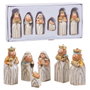 BigBuy Home Crèche de Noël Multicouleur en Résine