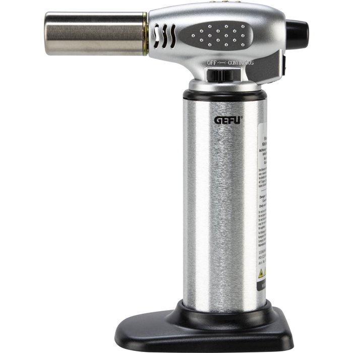Gefu Chalumeau de Cuisine G-35400 Noir Acier Gefu Chalumeau de Cuisine G-35400 Noir Acier
