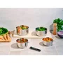 Cosy & Trendy Click Set 4 - Casseroles en Inox avec Poignée Amovible - 14 à 20 cm