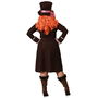 Déguisement Personnage de Conte Sombrerera Loca en Polyester Marron avec Chapeau pour Femme Adulte Taille XXL
