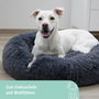 Kerbl Corbeille Fluffy Gris Ø76 x 19 cm