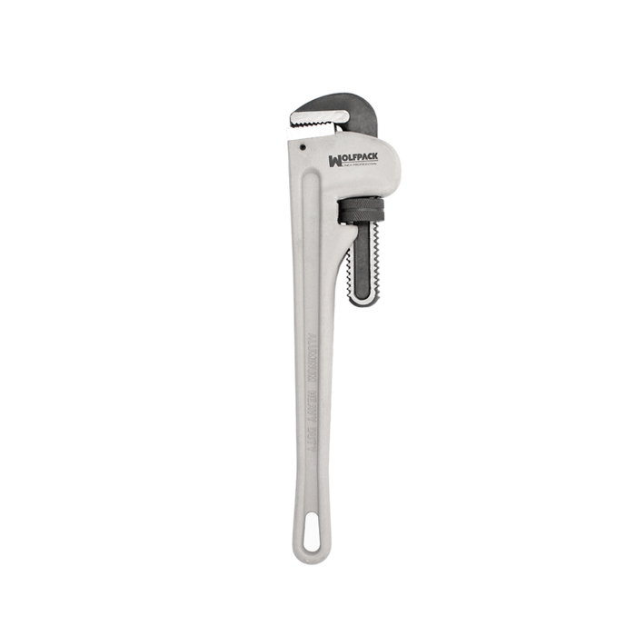 WOLFPACK LINEA PROFESIONAL Clé Stillson Heavy Duty Maurer Aluminium 12 pouces WOLFPACK LINEA PROFESIONAL Clé Stillson Heavy Duty Maurer Aluminium 12 pouces